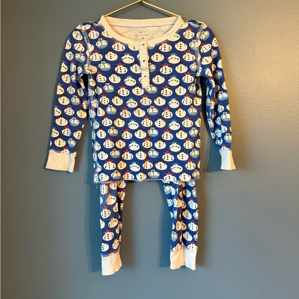 Roller‎ Rabbit snowman pajamas